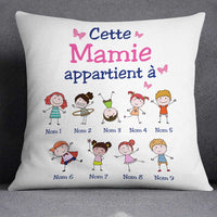 Personalized Papy Mamie French Grandma Grandpa Belongs Pillow SB174 81O34 thumb 1