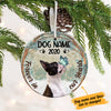Personalized Forever In Our Hearts Boston Terrier Dog Memorial  Ornament OB271 73O36 1