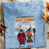 Personalized Fall Halloween Couple T Shirt SB303 24O57 thumb 1