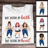 Personalized Friends Sisters By Heart T Shirt SB301 26O53 1