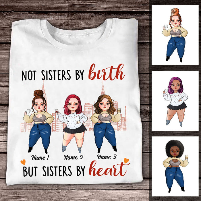 Personalized Friends Sisters By Heart T Shirt SB301 26O53 1