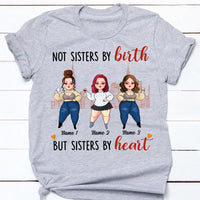 Personalized Friends Sisters By Heart T Shirt SB301 26O53 thumb 1