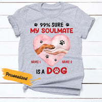 Personalized Dog Soulmate T Shirt OB11 26O36 thumb 1