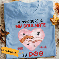 Personalized Dog Soulmate T Shirt OB11 26O36 thumb 1