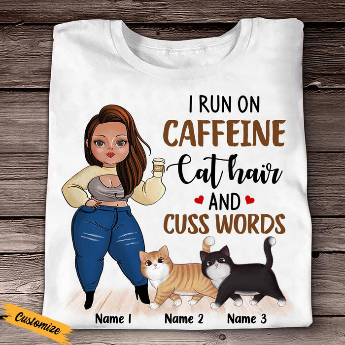 Personalized Cat Mom Coffee T Shirt SB301 95O47 1