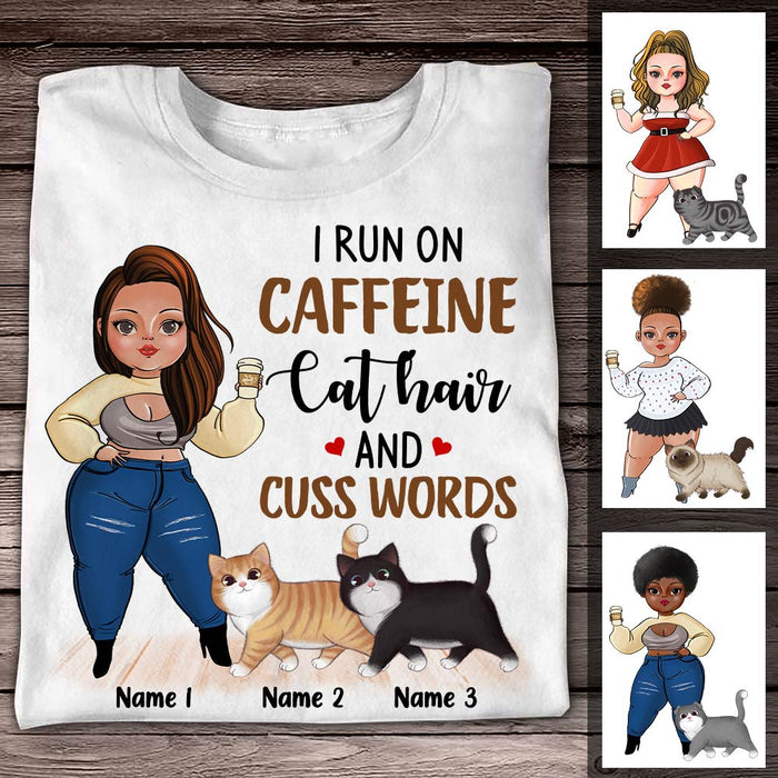 Personalized Cat Mom Coffee T Shirt SB301 95O47 1
