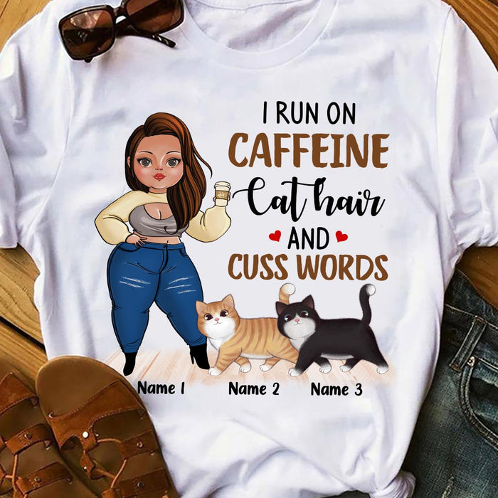 Personalized Cat Mom Coffee T Shirt SB301 95O47 1
