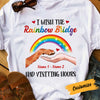 Personalized Dog Memo Rainbow Bridge T Shirt OB12 26O53 1