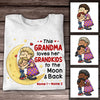 Personalized Grandma To The Moon T Shirt SB303 81O36 1