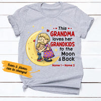 Personalized Grandma To The Moon T Shirt SB303 81O36 thumb 1