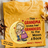 Personalized Grandma To The Moon T Shirt SB303 81O36 1