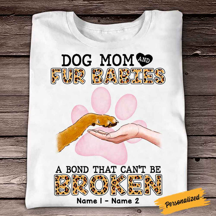 Personalized Dog Mom Dad Bonding T Shirt OB12 95O58 1