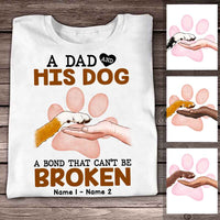 Personalized Dog Mom Dad Bonding T Shirt OB12 95O58 thumb 1