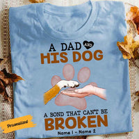 Personalized Dog Mom Dad Bonding T Shirt OB12 95O58 thumb 1