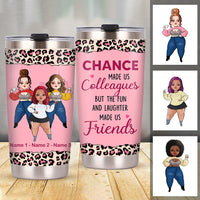 Personalized Friends Colleagues Steel Tumbler OB11 87O53 thumb 1