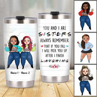 Personalized Friends Sisters Steel Tumbler OB14 30O58 thumb 1