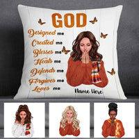 Personalized God And Me Pillow OB21 30O58 (Insert Included) thumb 1