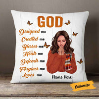 Personalized God And Me Pillow OB21 30O58 (Insert Included) thumb 1