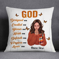 Personalized God And Me Pillow OB21 30O58 (Insert Included) thumb 1