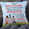 Personalized Grandma Loves Grandkids Pillow OB21 23O36 (Insert Included) 1