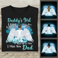 Personalized Memo Mom Dad Girl Angel T Shirt OB21 95O36 thumb 1