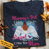 Personalized Memo Mom Dad Girl Angel T Shirt OB21 95O36 1