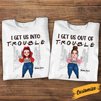 Personalized Friends Couple T Shirt OB54 30O34 thumb 1