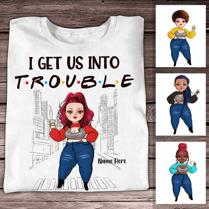 Personalized Friends Couple T Shirt OB54 30O34 1