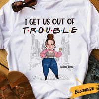 Personalized Friends Couple T Shirt OB54 30O34 thumb 1