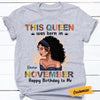 Personalized Queen Girl Happy Birthday T Shirt OB62 95O47 thumb 1