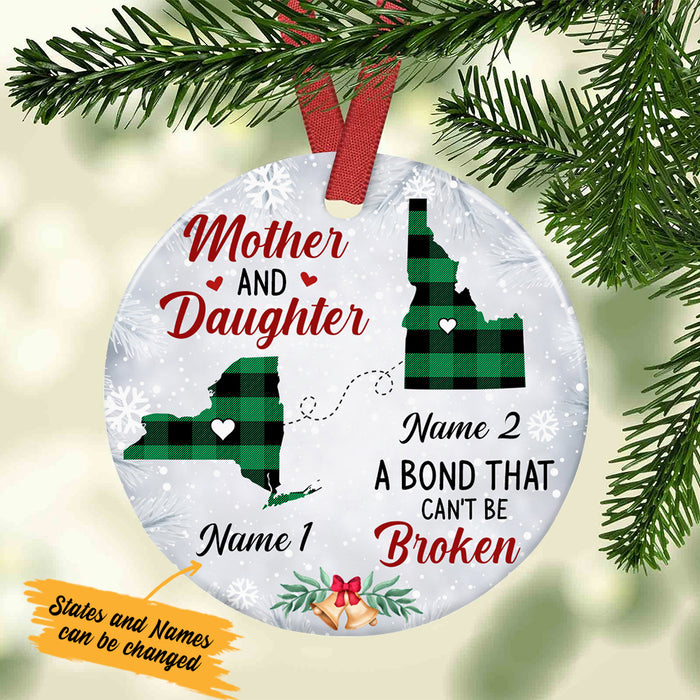 Personalized Bond Long Distance Ornament SB2436 30O34 1