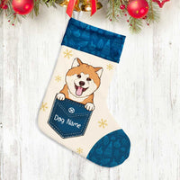 Personalized Dog Christmas Stocking OB63 95O34 thumb 1