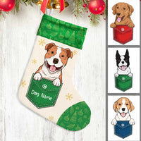 Personalized Dog Christmas Stocking OB63 95O34 thumb 1