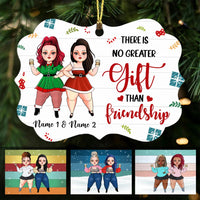 Personalized Christmas Friends Sisters Friendship Benelux Ornament OB62 24O47 thumb 1