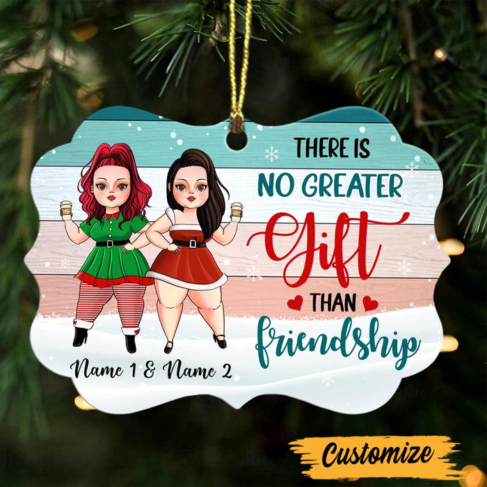 Personalized Christmas Friends Sisters Friendship Benelux Ornament OB62 24O47 1