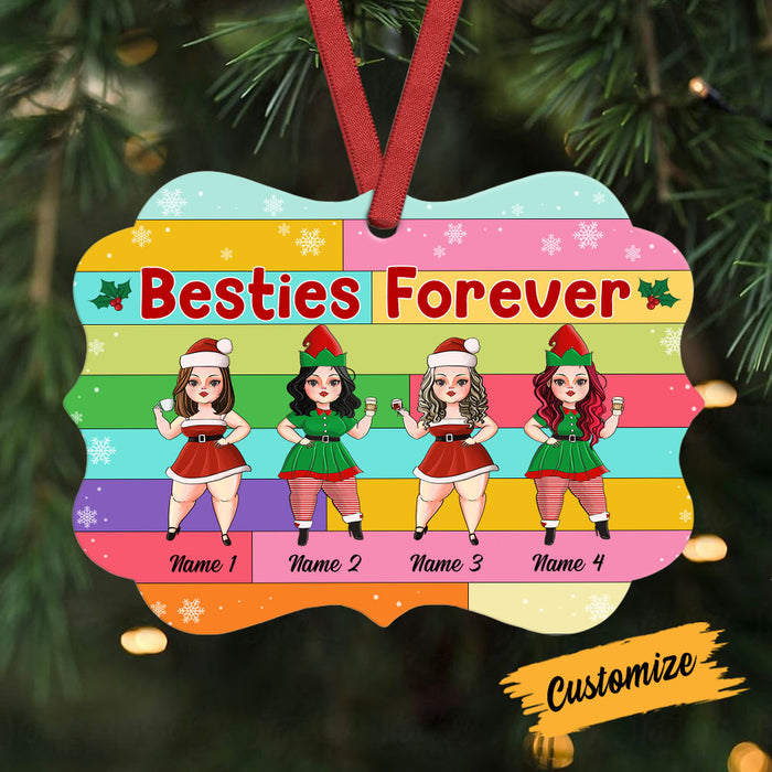 Personalized Friends Christmas Benelux Ornament OB91 26O53 1