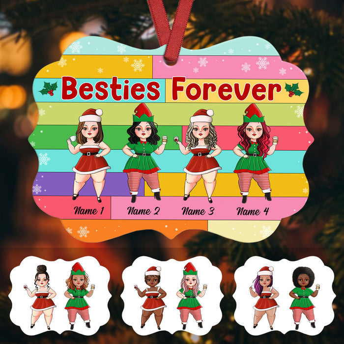 Personalized Friends Christmas Benelux Ornament OB91 26O53 1
