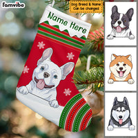 Personalized Dog Christmas Stocking OB71 24O53 thumb 1