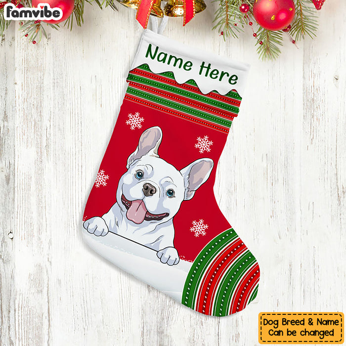 Personalized Dog Christmas Stocking OB71 24O53 1