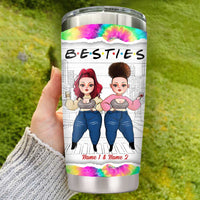 Personalized Friends I Will Be There Steel Tumbler OB72 85O34 thumb 1