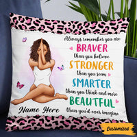 Personalized BWA You Are Beautiful Girl Pillow OB72 23O57 thumb 1