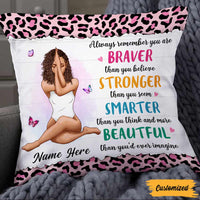 Personalized BWA You Are Beautiful Girl Pillow OB72 23O57 thumb 1