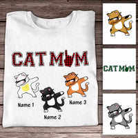 Personalized Cat Mom T Shirt OB83 26O34 thumb 1