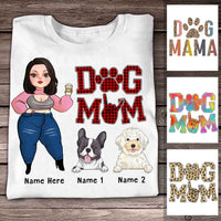 Personalized Dog Mom T Shirt OB84 30O58 thumb 1