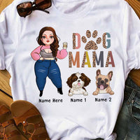 Personalized Dog Mom T Shirt OB84 30O58 thumb 1