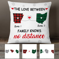 Personalized The Love Between Family Knows No Distance Pillow OB83 30O53 thumb 1