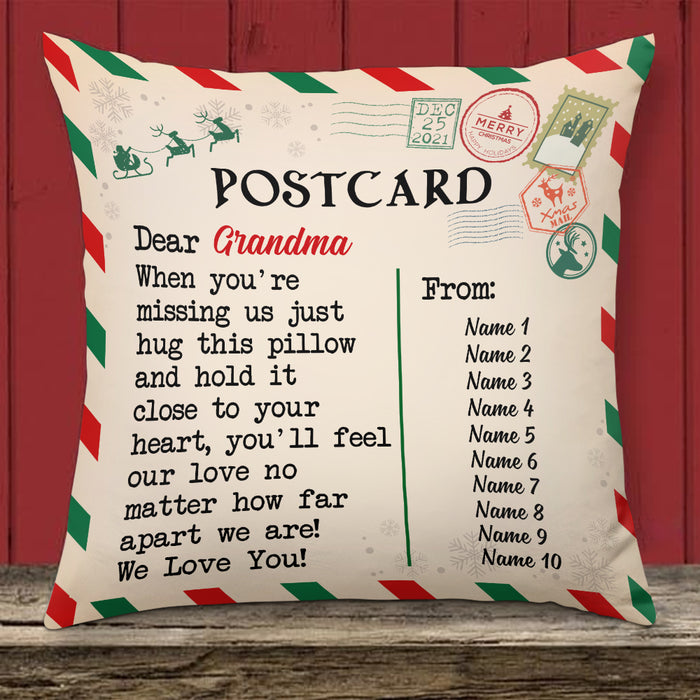Personalized Grandma Pillow OB84 30O57 (Insert Included) 1