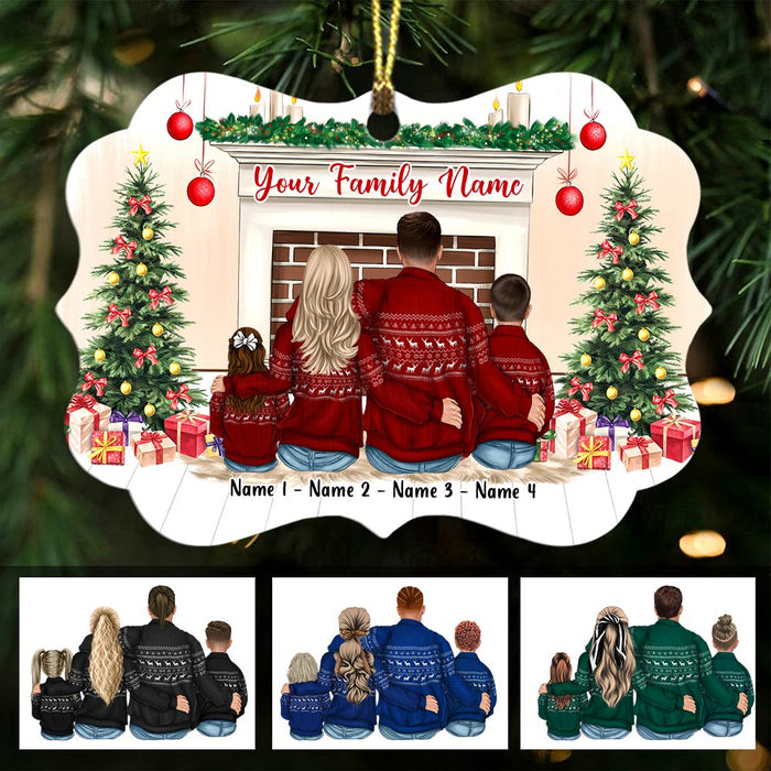 Personalized Christmas Family Benelux Ornament OB84 26O47 1