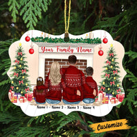 Personalized Christmas Family Benelux Ornament OB84 26O47 thumb 1