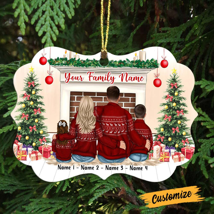 Personalized Christmas Family Benelux Ornament OB84 26O47 1